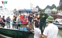 2.000 du khách mắc kẹt ở đảo Cô Tô được đưa vào đất liền