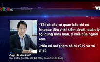 Cơ quan báo chí phải quản lý bình luận trên mạng xã hội