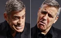Khi George Clooney làm mặt nhí nhố