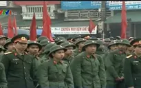 Thái Bình giao quân nhanh gọn, tiết kiệm, trang trọng
