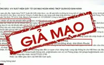 Xuất hiện giấy tờ Ngân hàng Quân đội ban hành giả mạo