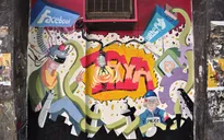 Những bức tường tranh graffiti đầy màu sắc tại Ai Cập