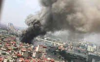 Cháy lớn tại 109 Trường Chinh, Hà Nội