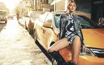 "Người tình tin đồn" của Justin Bieber hở bạo trên phố
