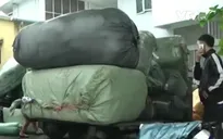 Đà Nẵng phát hiện 10 tấn hàng lậu vận chuyển bằng tàu hỏa