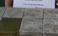 Sơn La: Bắt vụ vận chuyển trái phép 8 bánh heroin
