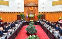 Thủ tướng Nguyễn Xuân Phúc hội đàm với Thủ tướng Campuchia Hun Sen