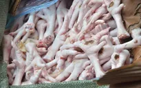 Bắt 3 tấn chân gà cấp đông không nguồn gốc