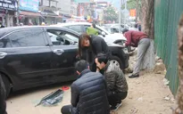 5 xe ô tô bị đập phá cửa kính trong đêm để trộm tài sản