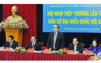 Thống nhất có 198 đại biểu Quốc hội ở Trung ương