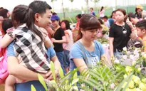 Các gia đình trổ tài đẩy xe, cắm hoa trong "Ngày của ̣Mẹ"