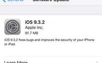 Apple tung bản vá iOS 9.3.2 khắc phục lỗi trên iPhone SE
