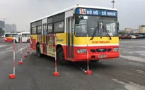 Thi lái xe bus giỏi toàn thành phố Hà Nội