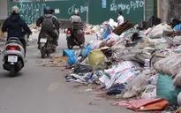 Hà Nội: Rác thải tràn ngập trên địa bàn phường Mai Động