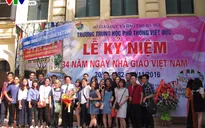 Rộn ràng hoạt động kỷ niệm ngày Nhà giáo Việt Nam tại Hà Nội