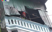 Hà Nội: Cháy nhà ở phố Trần Khát Chân, không có thiệt hại về người