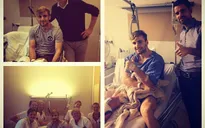 Luke Shaw tri ân các bác sĩ Hà Lan trước khi trở lại Anh