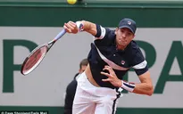 Dễ dàng vượt qua John Isner, Andy Murray giành vé vào tứ kết Pháp Mở Rộng