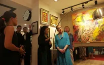 Hoạ sĩ Văn Dương Thành bật mí về bức tranh tặng Tổng thống Obama