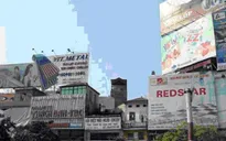 Biển quảng cáo vi phạm vừa bị tháo dỡ thì biển mới đã “mọc lên”?!