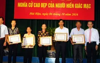 Tôn vinh nghĩa cử cao đẹp của người hiến giác mạc