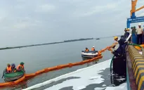 Quảng Nam diễn tập xử lý sự cố tràn dầu trên biển