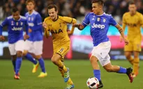 VIDEO: Juventus 2-1 Tottenham: Tân binh tỏa sáng, Juve đánh bại Tottenham
