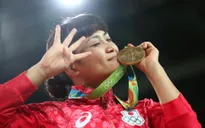 Ảnh: Các VĐV nhận HCV trong ngày thi đấu 12 của Olympic Rio 2016