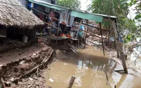 Người dân vùng sạt lở Bạc Liêu “mỏi mắt” chờ hỗ trợ