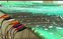 Độc đáo mẫu khăn trải bàn phát ra âm thanh