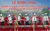 Khởi công cầu vượt tại nút giao Cổ Linh - cầu Vĩnh Tuy