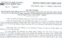 Kỷ luật cán bộ vì để thất lạc sổ đỏ ở Phú Xuyên, Hà Nội