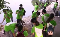 Hơn 1.000 tình nguyện viên tham gia “Ngày làm sạch hồ Hà Nội”