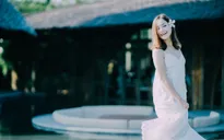 Lan Phương khoe vẻ đẹp tinh khôi cùng VTVtrip
