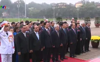 Lãnh đạo Đảng, Nhà nước và đại biểu Quốc hội viếng lăng Chủ tịch Hồ Chí Minh