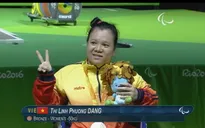 Paralympic Rio 2016: Lực sĩ cử tạ Đặng Thị Linh Phượng giành HCĐ hạng cân 50kg