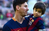 Con trai Messi không hề thích bóng đá