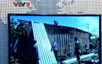 Bình Phước: Lốc xoáy gây thiệt hại lớn