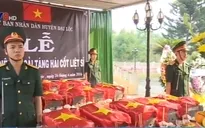 Quảng Nam: Truy điệu và cải táng 15 hài cốt liệt sỹ