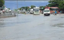 Mưa lũ ở Bình Thuận gây ngập úng cục bộ nhiều nơi