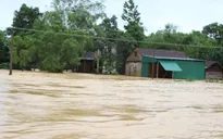Nguy cơ lũ trên các sông Quảng Ngãi - Phú Yên đạt đỉnh mức báo động 2-3