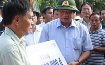 Bộ Thông tin Truyền thông cứu trợ người dân vùng lũ miền Trung