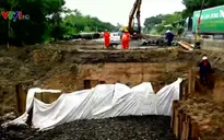 Phú Yên: Sụt lún, nứt mặt đường Quốc lộ 1 đoạn qua dốc Vườn Xoài