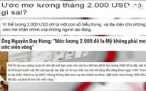 Ước mơ lương tháng 2.000 USD có viển vông?