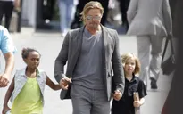 Brad Pitt đã được gặp con