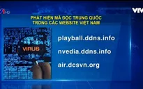 Phát hiện mã độc Trung Quốc trong các website Việt Nam