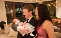 Ông chủ Facebook tung ảnh gia đình đẹp long lanh