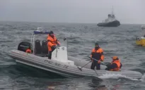 Tìm thấy thân máy bay quân sự Tu-154 của Nga rơi ở Biển Đen