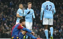 Aguero lập cú đúp, Man City đè bẹp Crystal Palace 4 bàn không gỡ