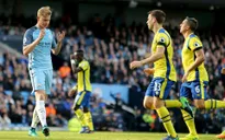 Sút hỏng 2 quả phạt đền, Man City bị cầm hòa ngay tại Etihad